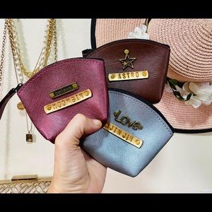 Personalized PU Leather Coin Purse